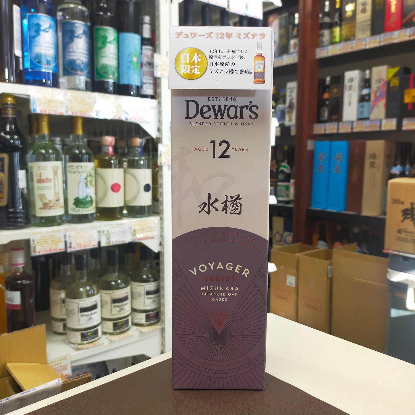 デュワーズ12年 ミズナラ 40度 700ml
