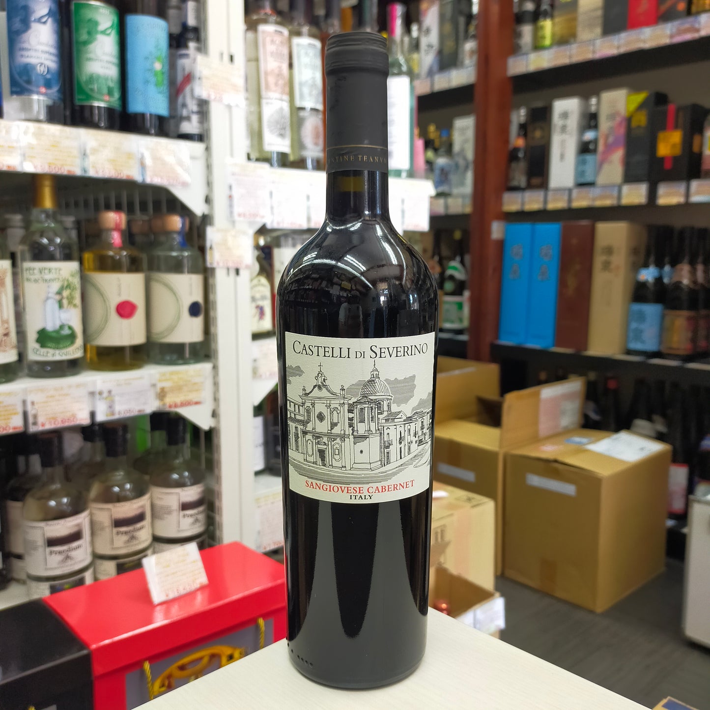 テアヌム カステッリ ディ セヴェリーノ カベルネ&サンジョヴェーゼ 12度 750ml