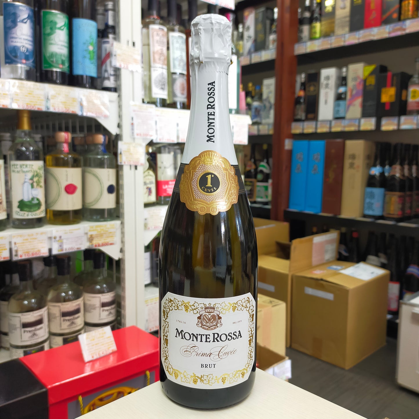 モンテロッサ プリマ キュヴェ フランチャコルタ ブリュット 12度 750ml