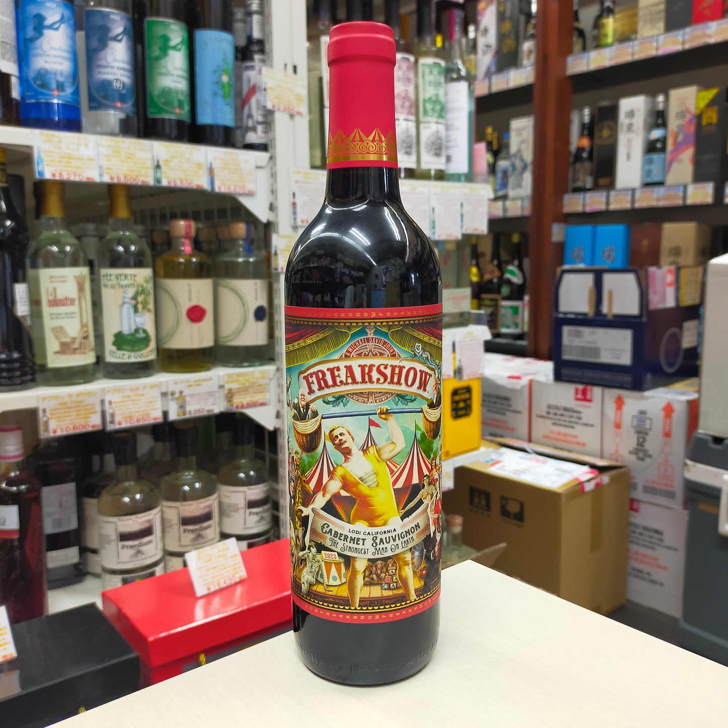 マイケル デイヴィッド フリークショー カベルネソーヴィニヨン 14度 750ml