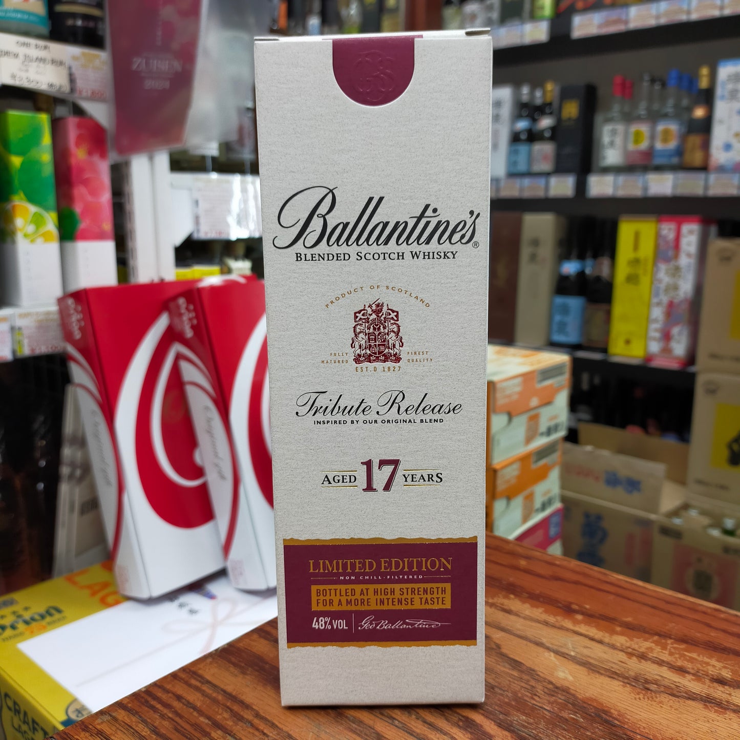 バランタイン17年 トリビュートリリースLE 48度 700ml