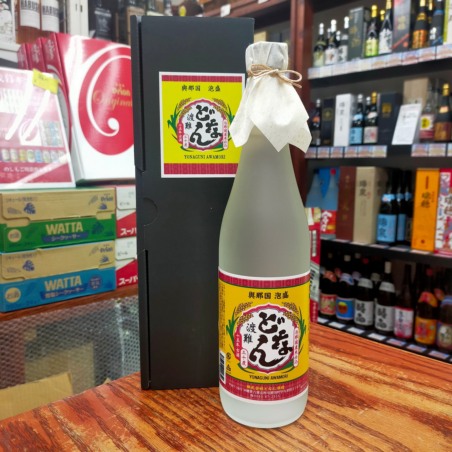 どなん十五年古酒 与那国産米仕込 30度 720ml