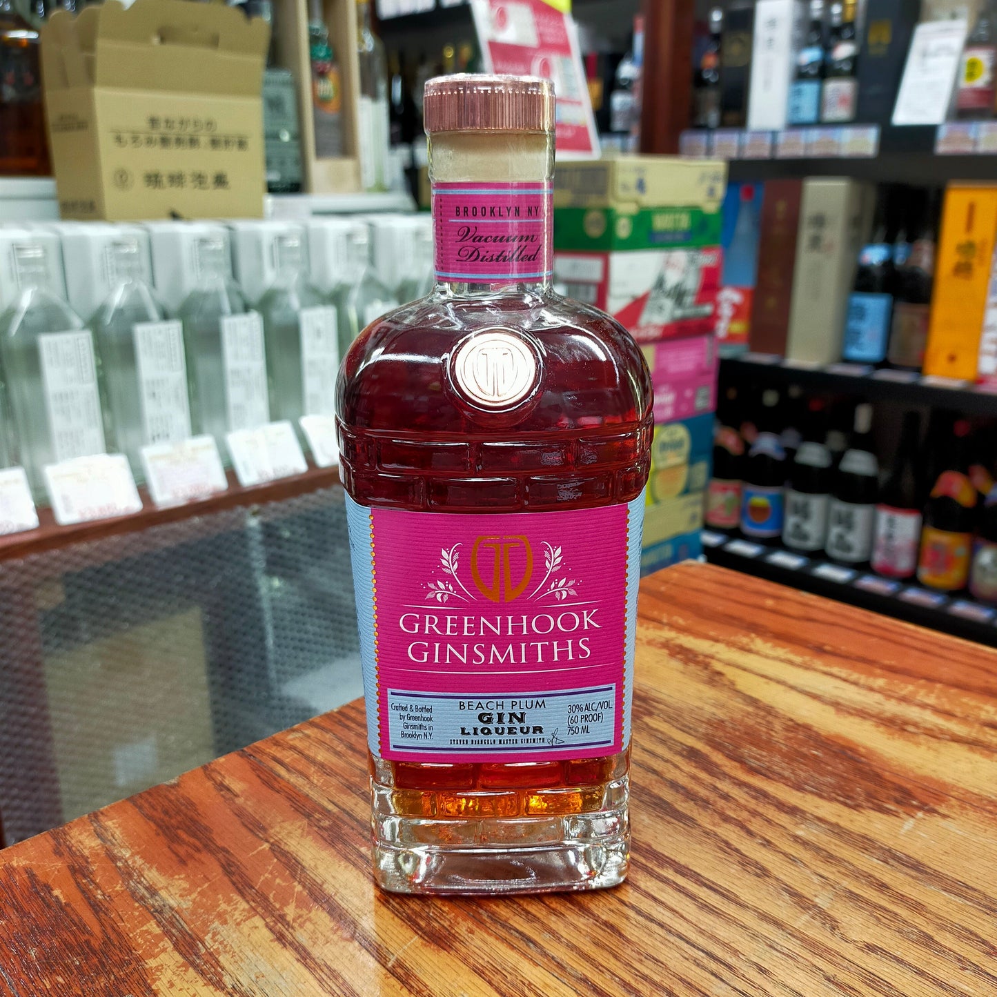 グリーンフック・ジンスミス ビーチプラムジンリキュール 30度 750ml