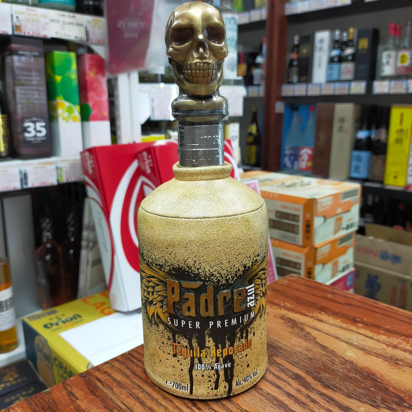 パドレ アズール スーパープレミアム テキーラ レポサド 40度 700ml
