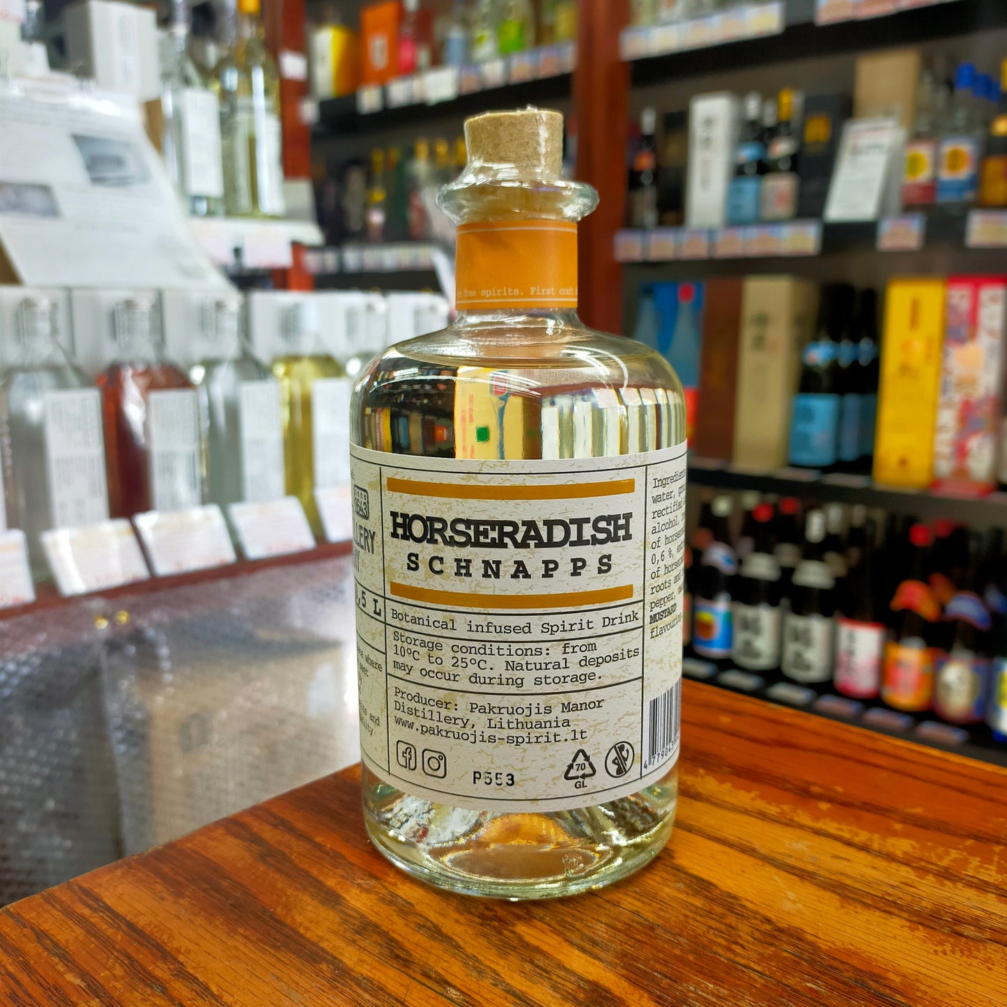 ホースラディッシュ シュナップス(西洋ワサビ) 42度 500ml