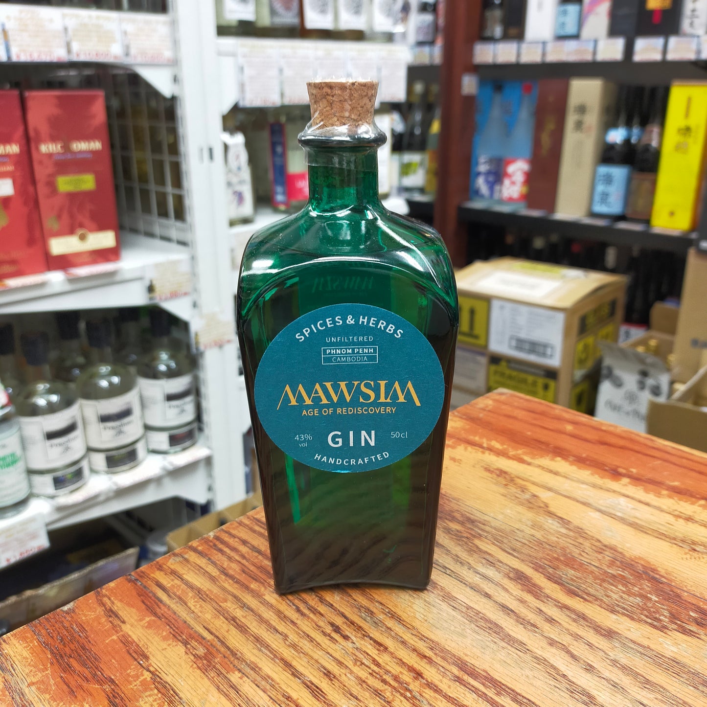 マウシム ジン スパイス & ハーブ 43度 500ml