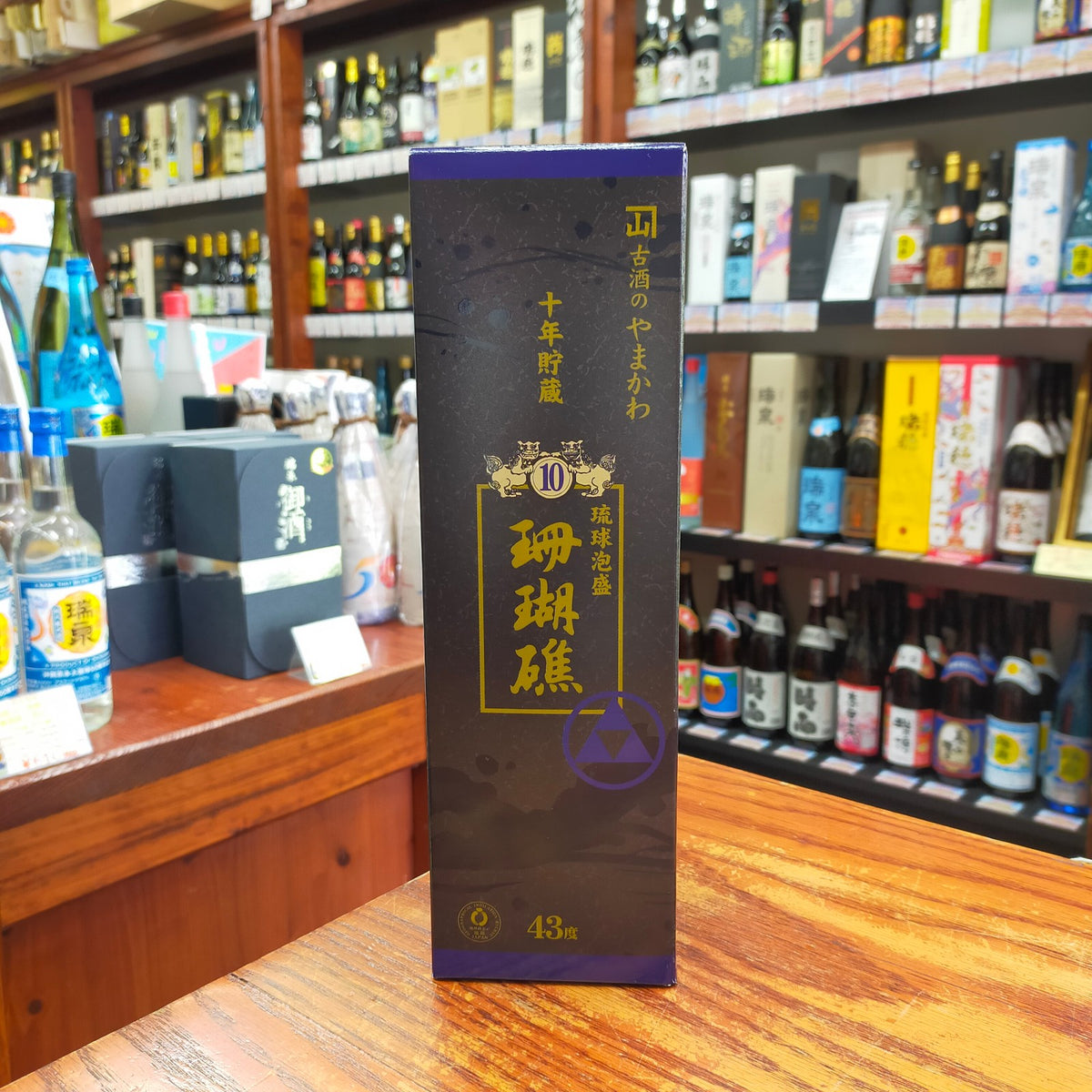 珊瑚礁 10年 43度 720ml