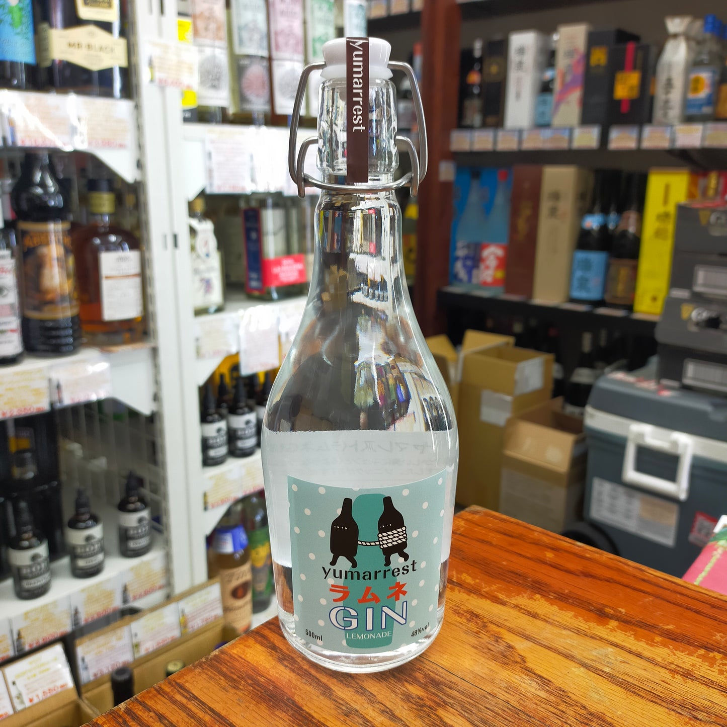 ヤマレスト ラムネ ジン 45度 500ml