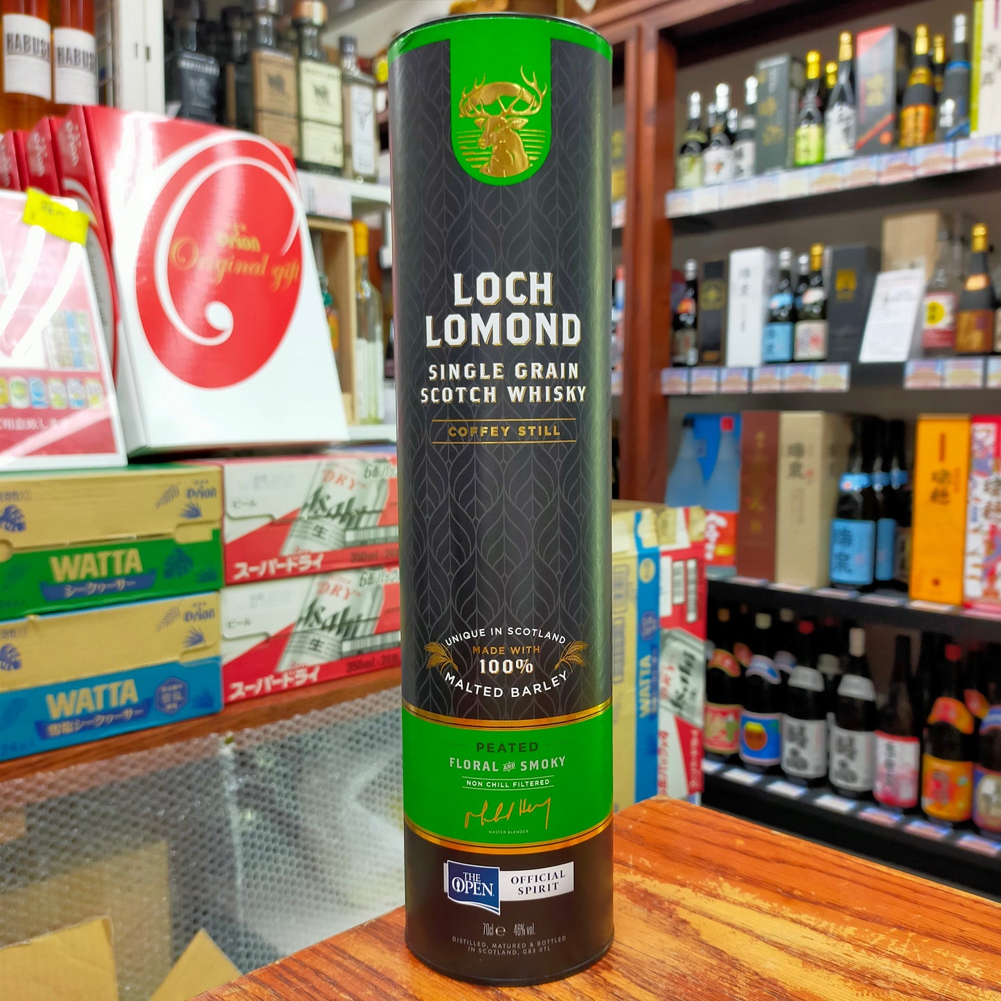 ロッホローモンドシングルグレーンピーテッド 46度 700ml