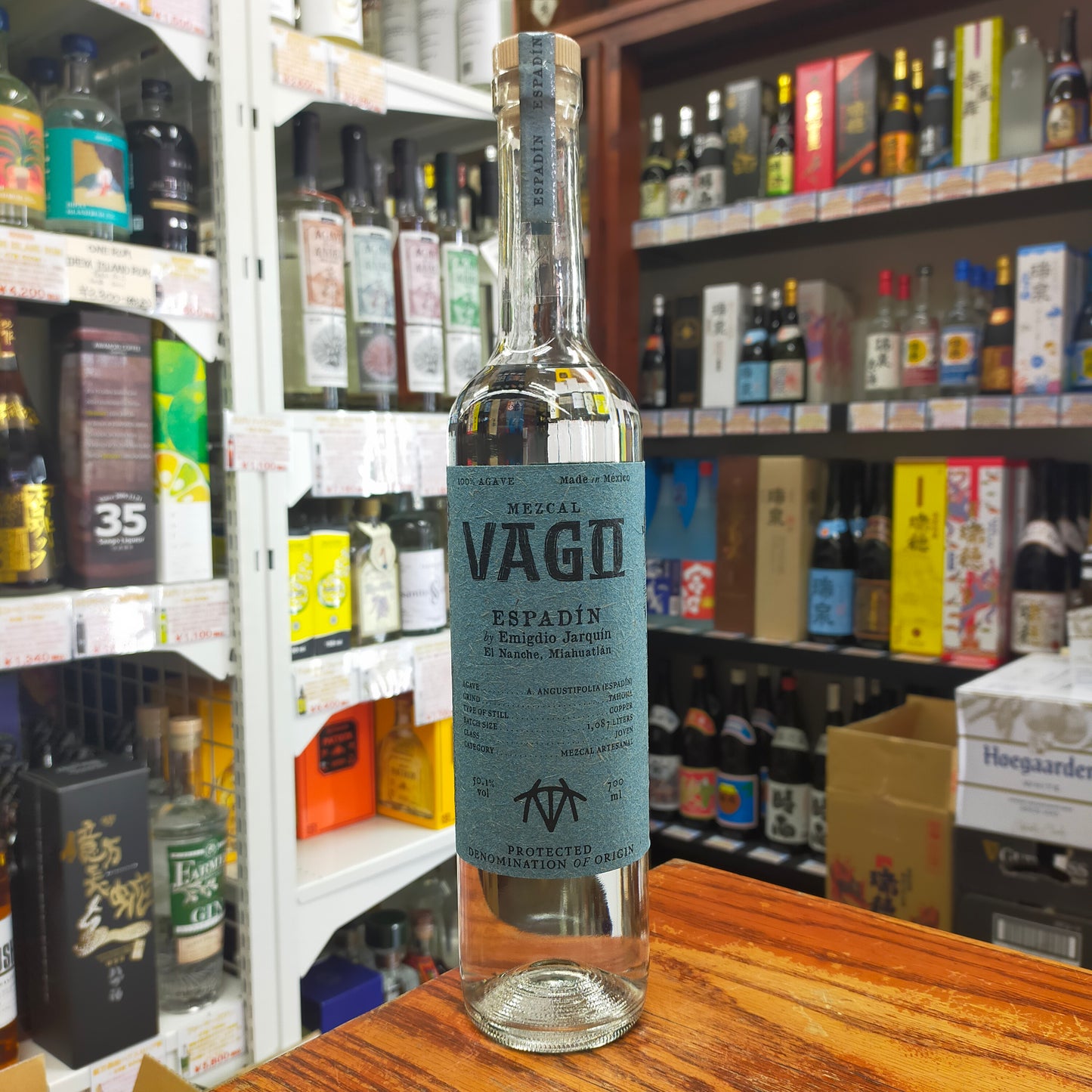 メスカル バゴ エスパディン 50度 700ml