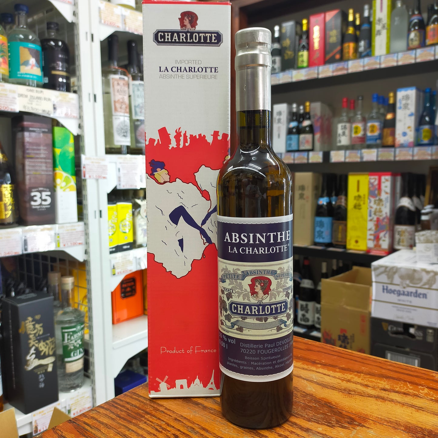 ポール デヴォワール アブサン ラ シャルロット 55度 500ml