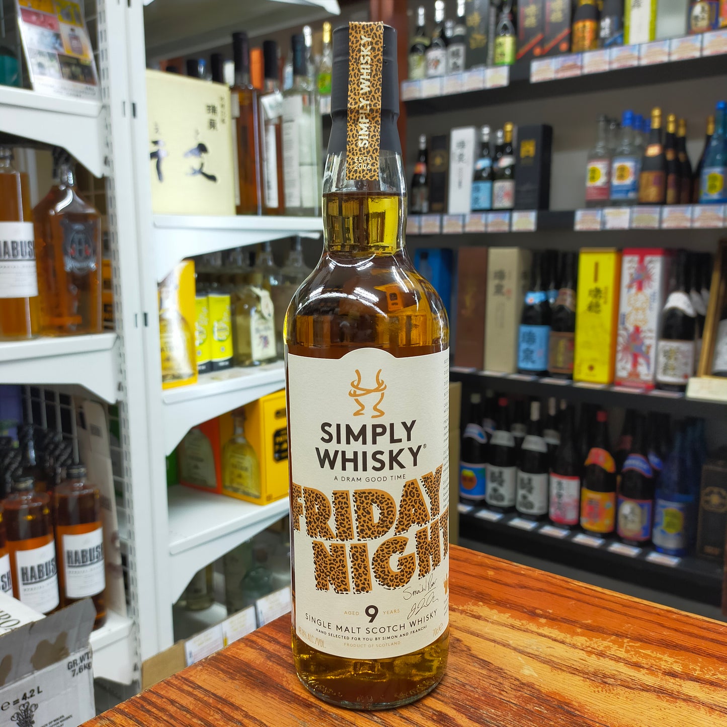 SIMPLY WHISKY モートラック 9年 シェリーバット Friday Night 48度 700ml