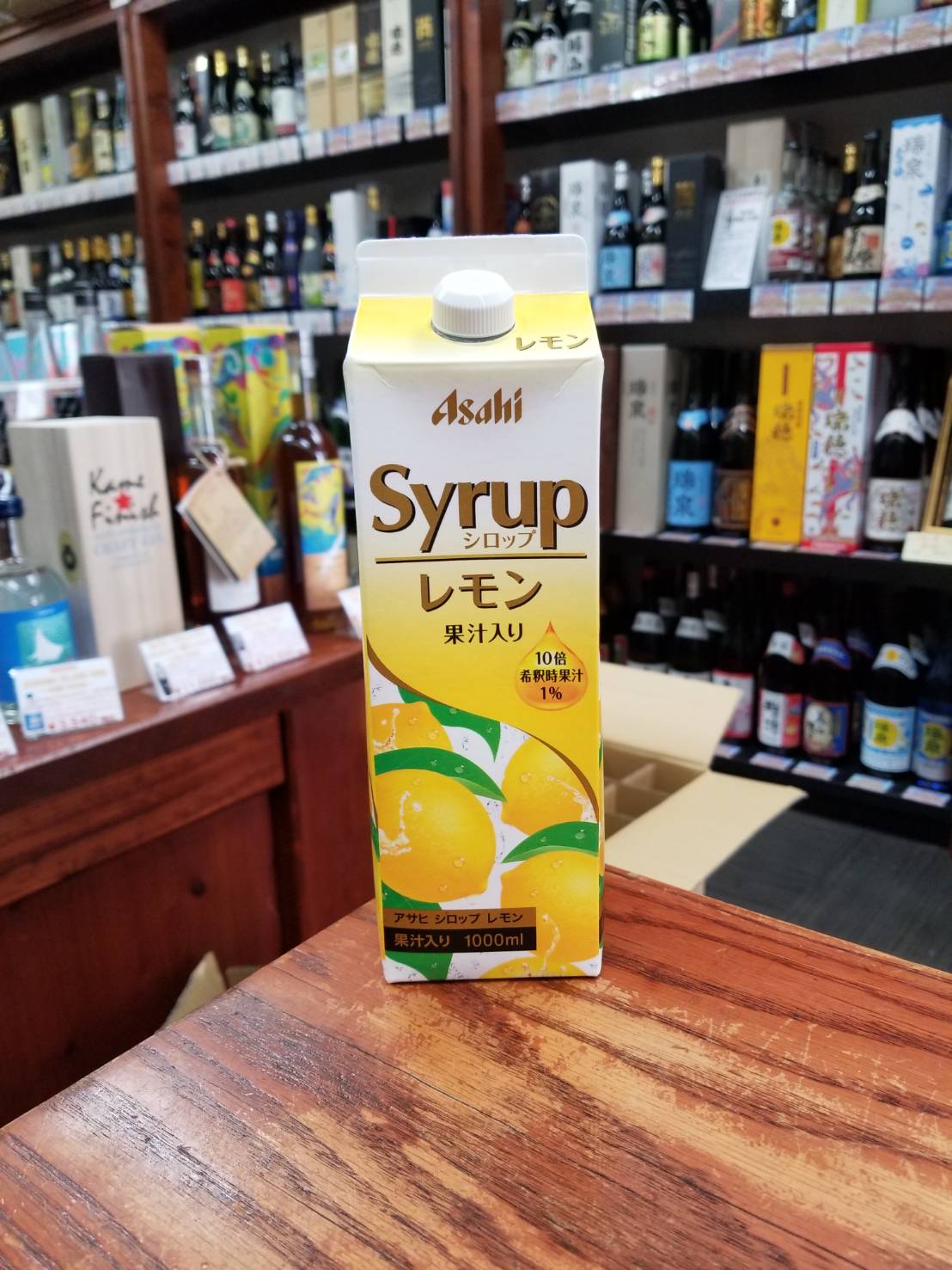 アサヒ シロップ レモン 紙パック 1000ml