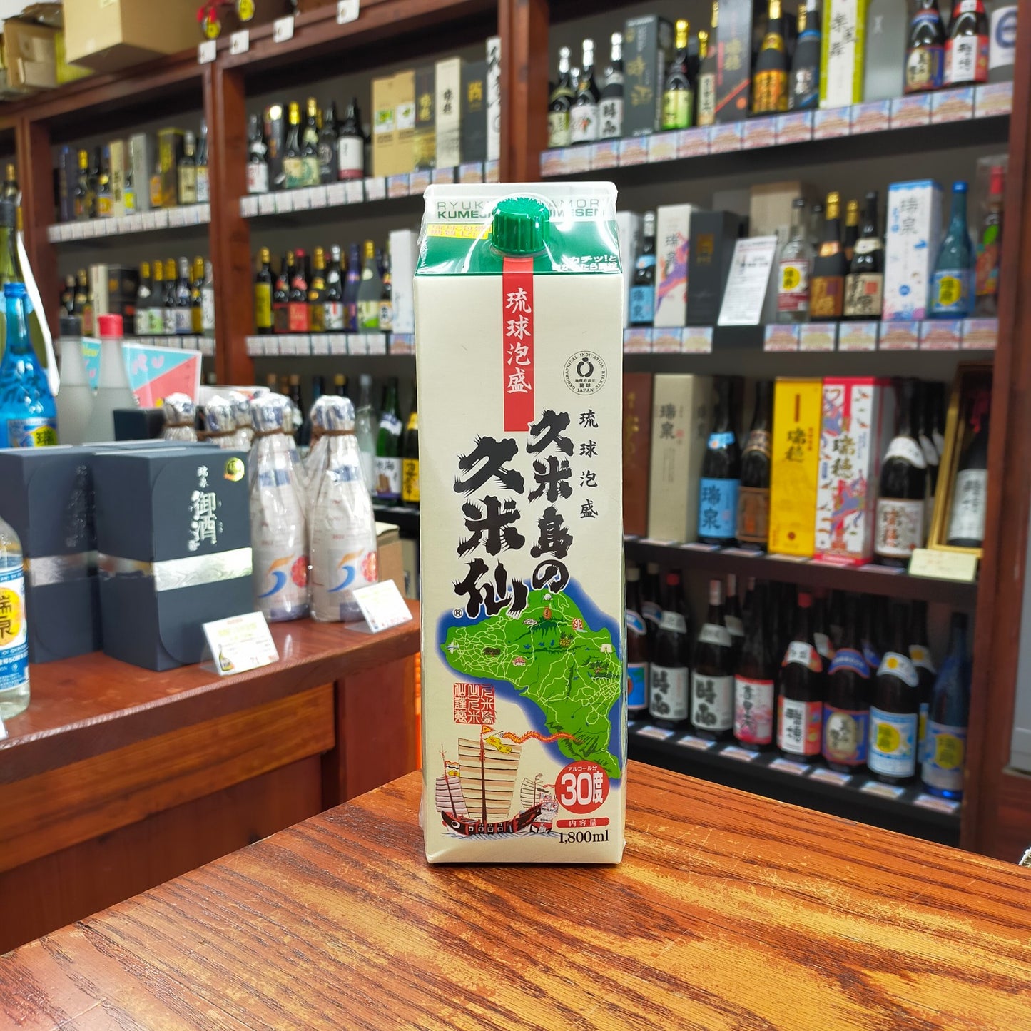 久米島の久米仙 パック 30度 1800ml