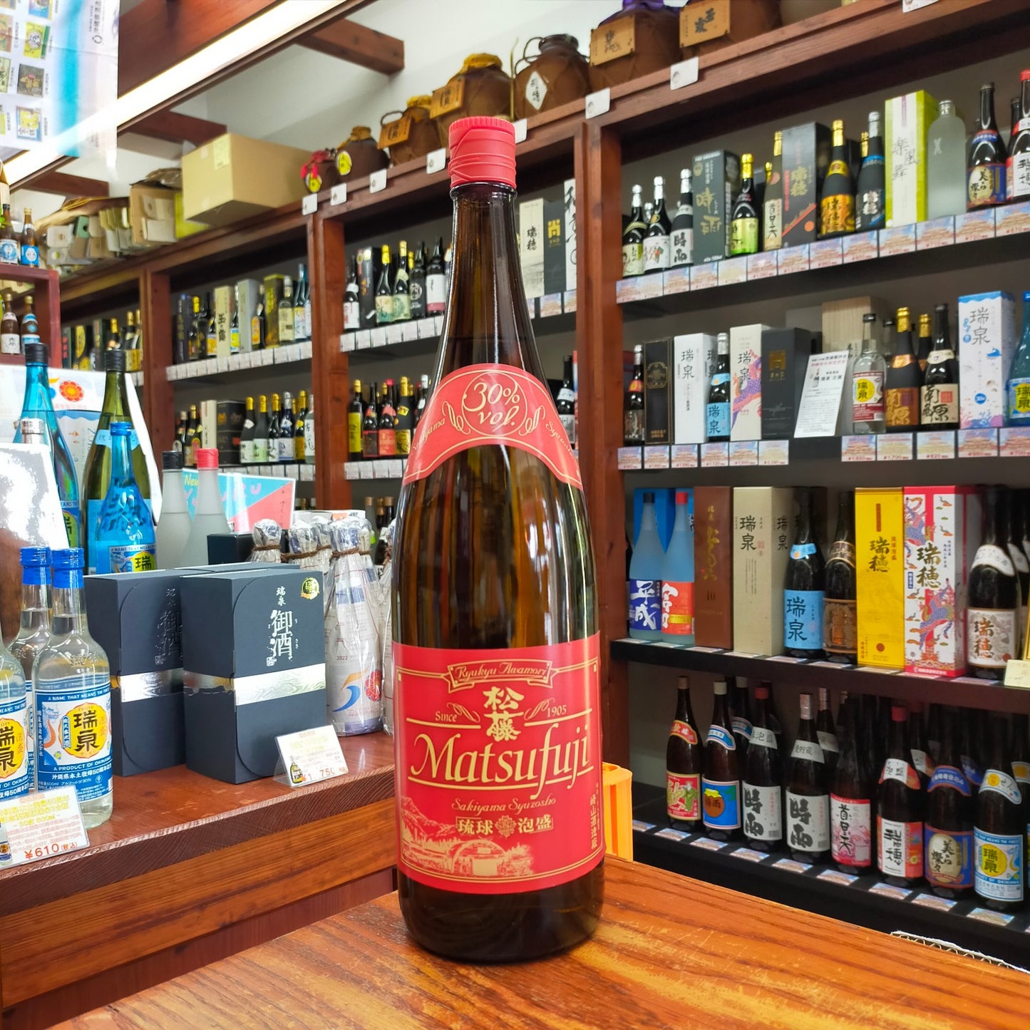 赤の松藤 30度 1800ml