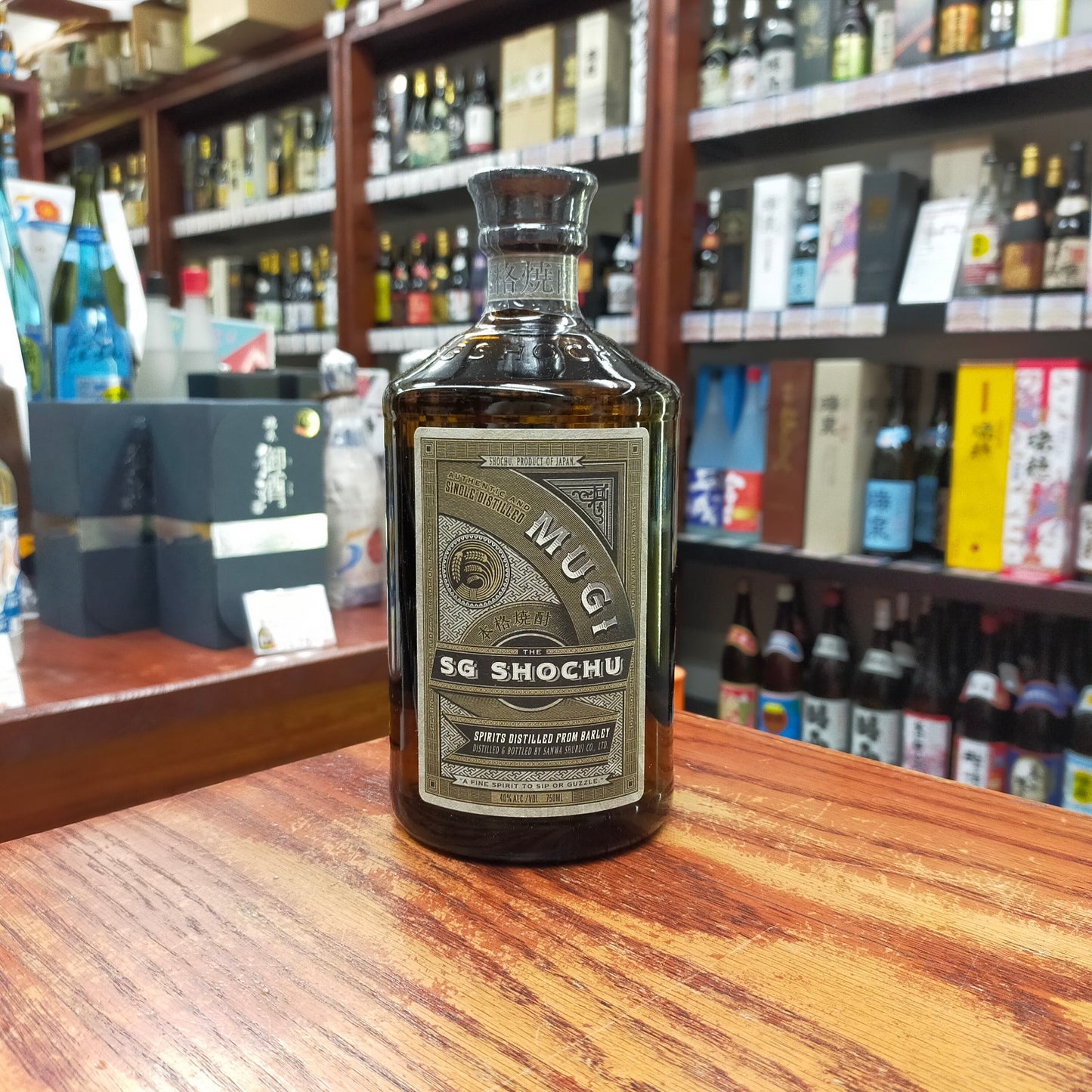 SG shochu MUGI 40度 750ml