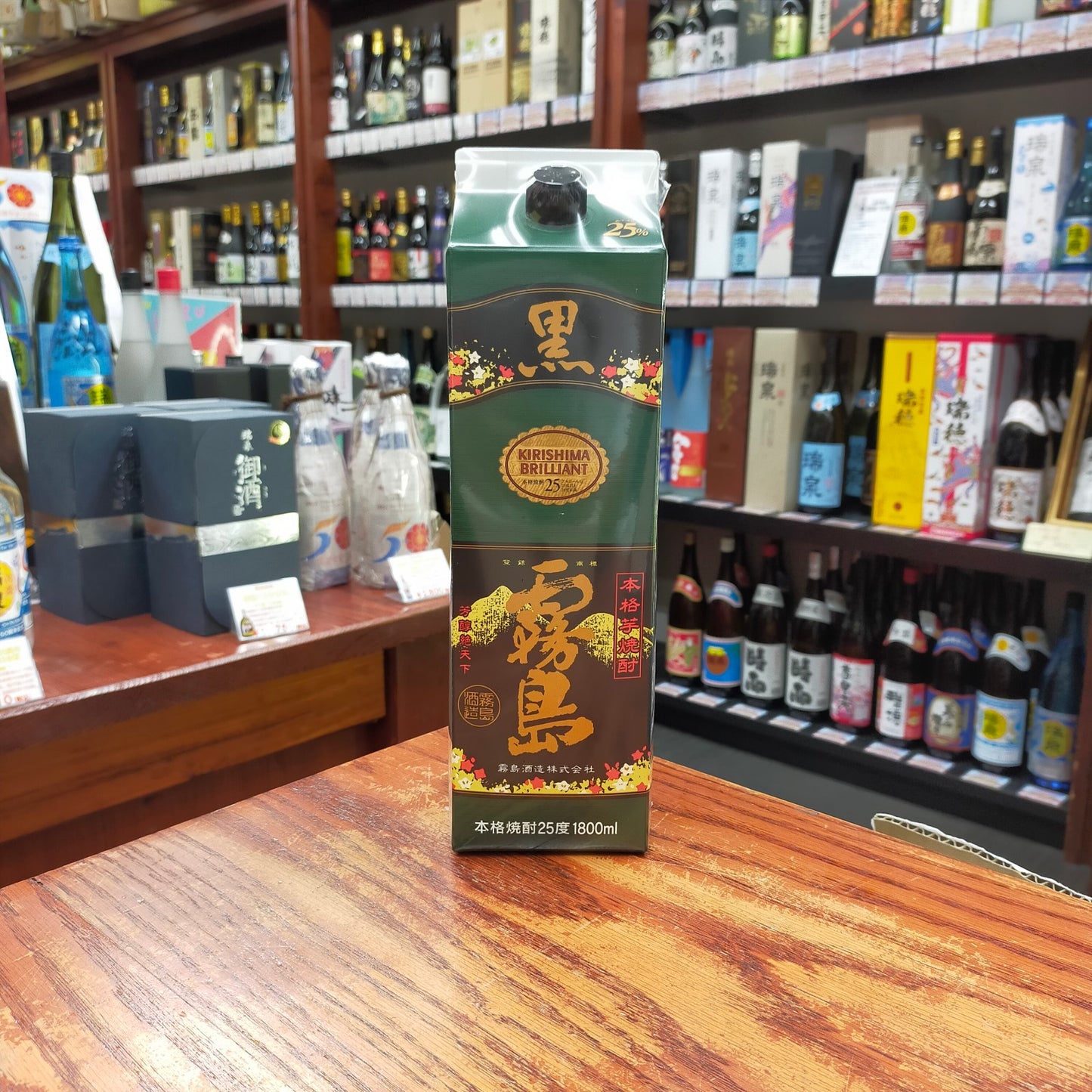 黒霧島パック 25度 1800ml