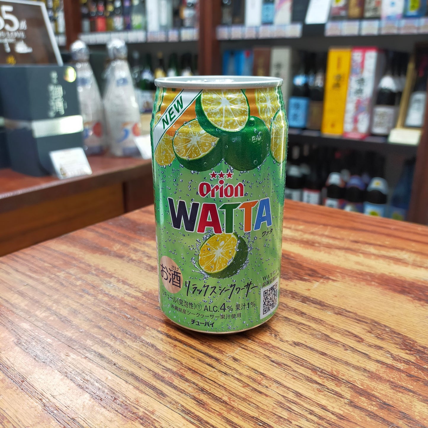 WATTAリラックスシークヮーサーM缶 4度 350ml