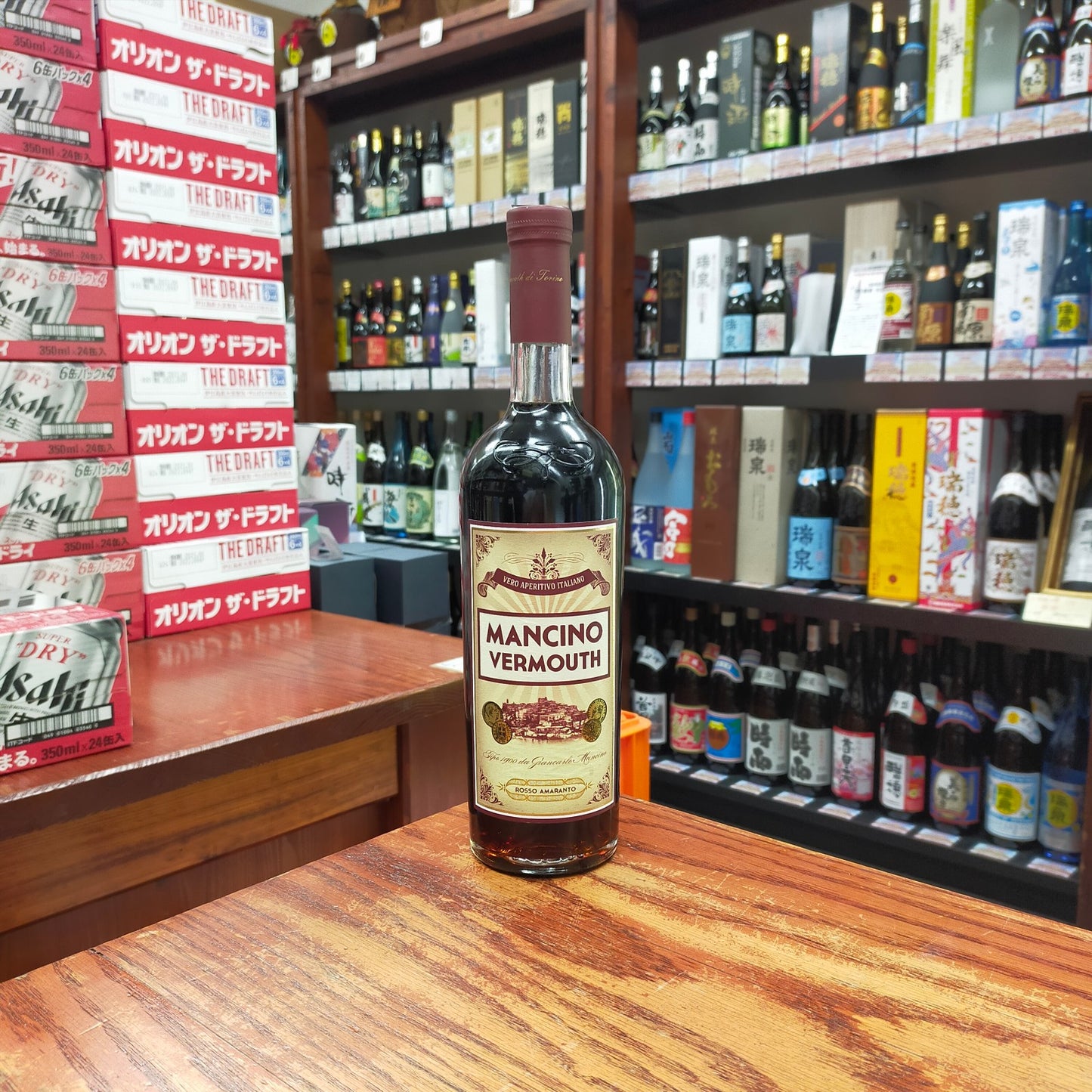 マンチーノ・ヴェルモット ロッソ 16度 750ml