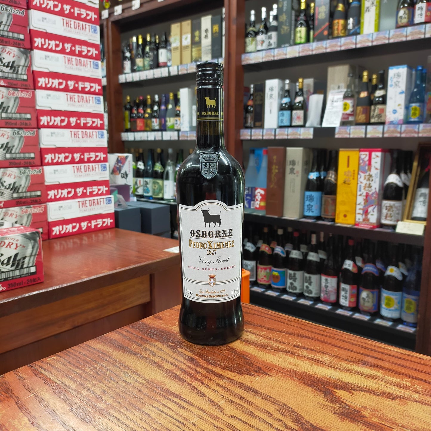 オズボーン・シェリー ペドロ・ヒメネス・1827 19度 750ml