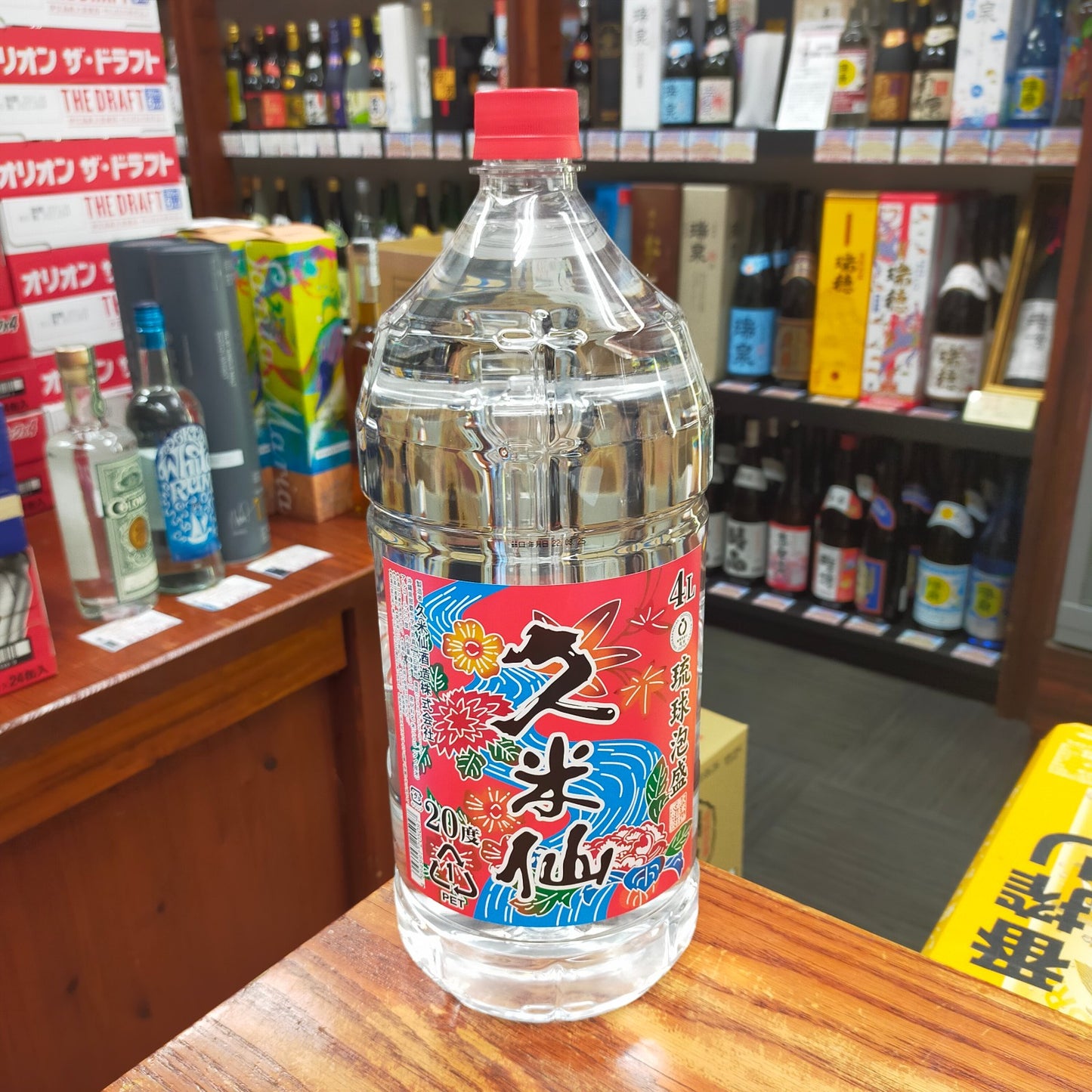 久米仙 泡盛ペット 20度 4000ml