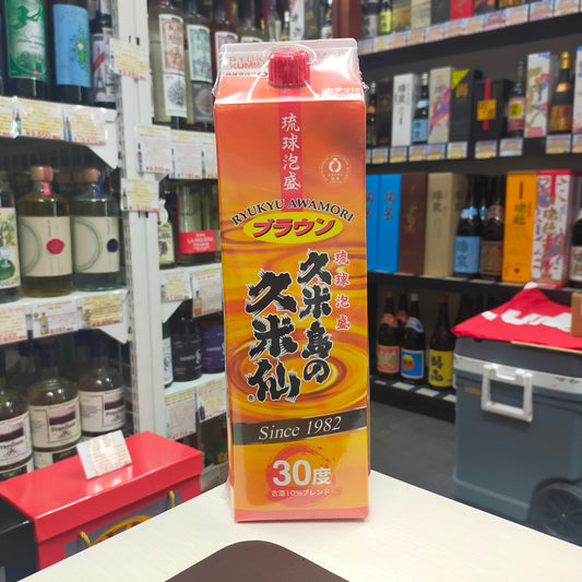 久米島の久米仙 ブラウンパック 30度1800ml
