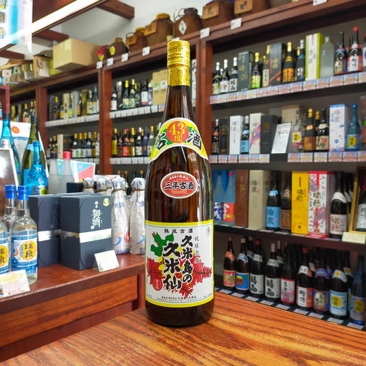 久米島の久米仙 でいご3年古酒 43度 1800ml