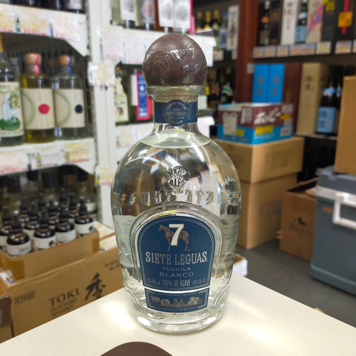 テキーラ シエテ レグアス ブランコ 40度 700ml