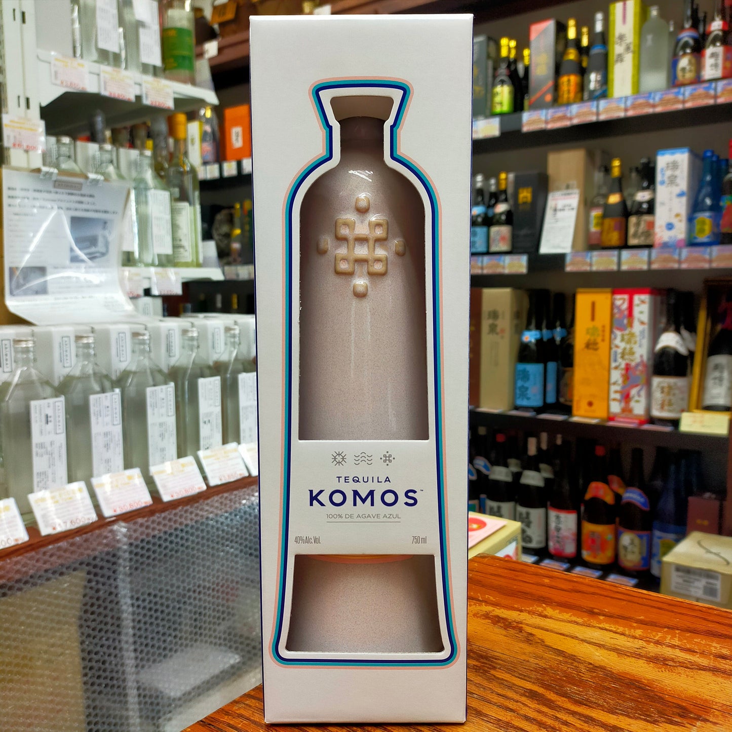 テキーラ コモス レポサド ロザ 40度 750ml