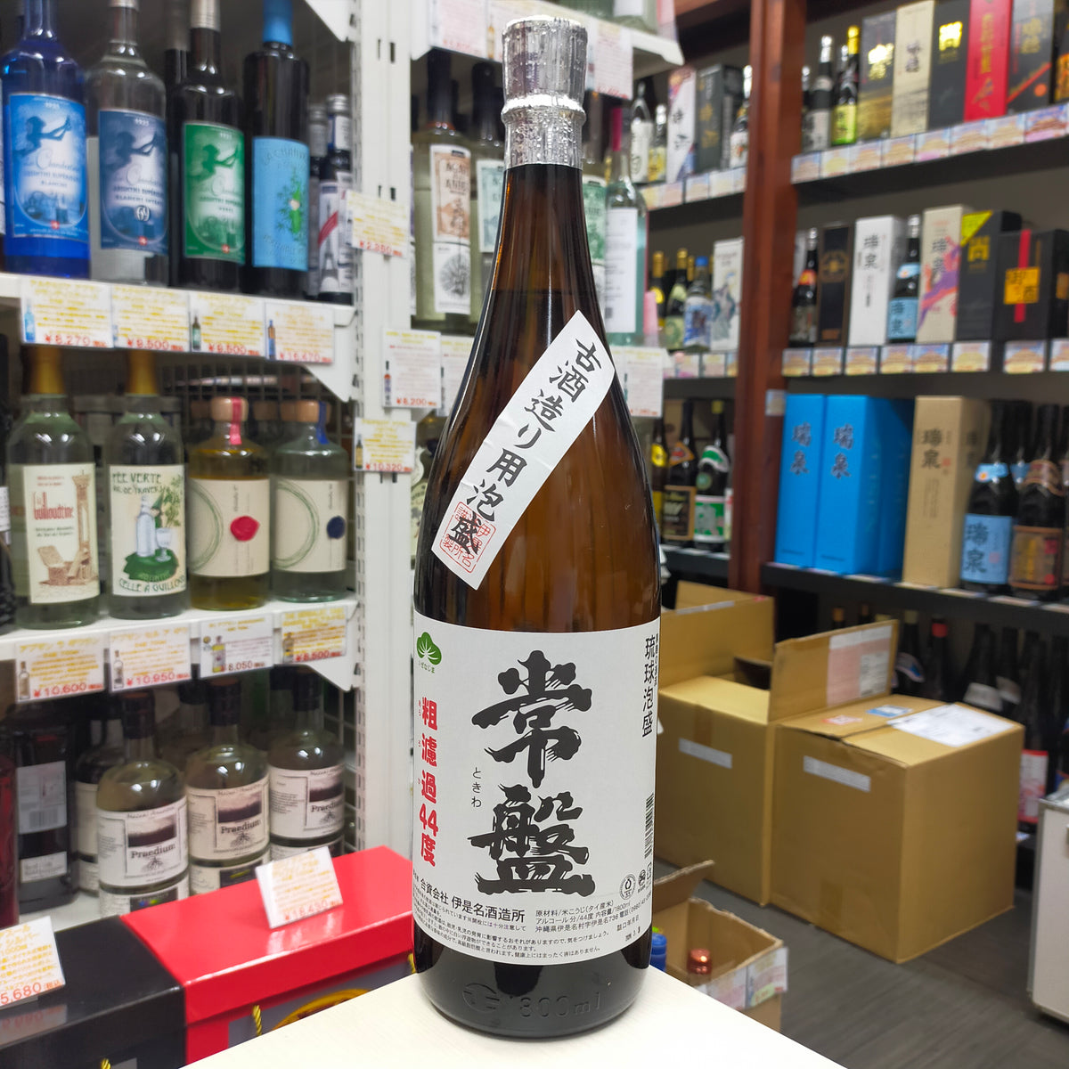 常盤 粗ろ過 44度 1800ml