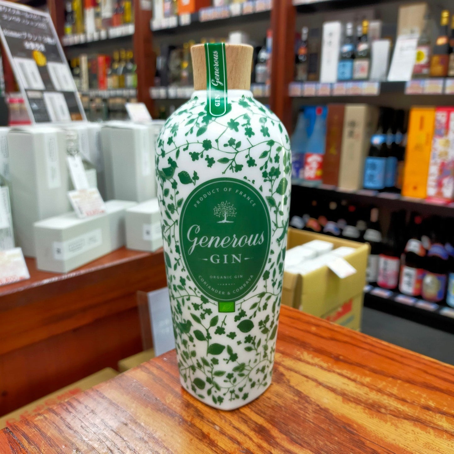 ジェネラスジン オーガニック 44度 700ml
