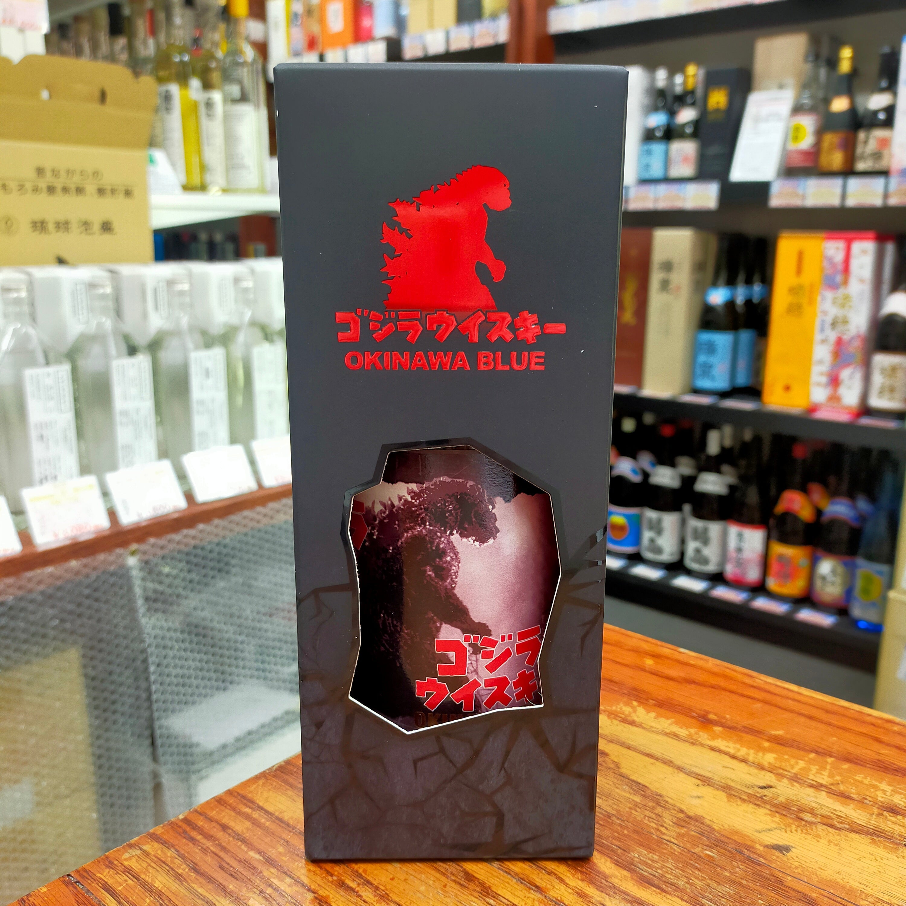 あかし 江井ヶ嶋酒造シングルモルトウイスキーゴジララベル500ml 250本