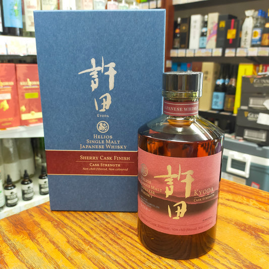 シングルモルトジャパニーズウイスキー許田 シェリーカスクフィニッシュ カスクストレングス 56度 700ml