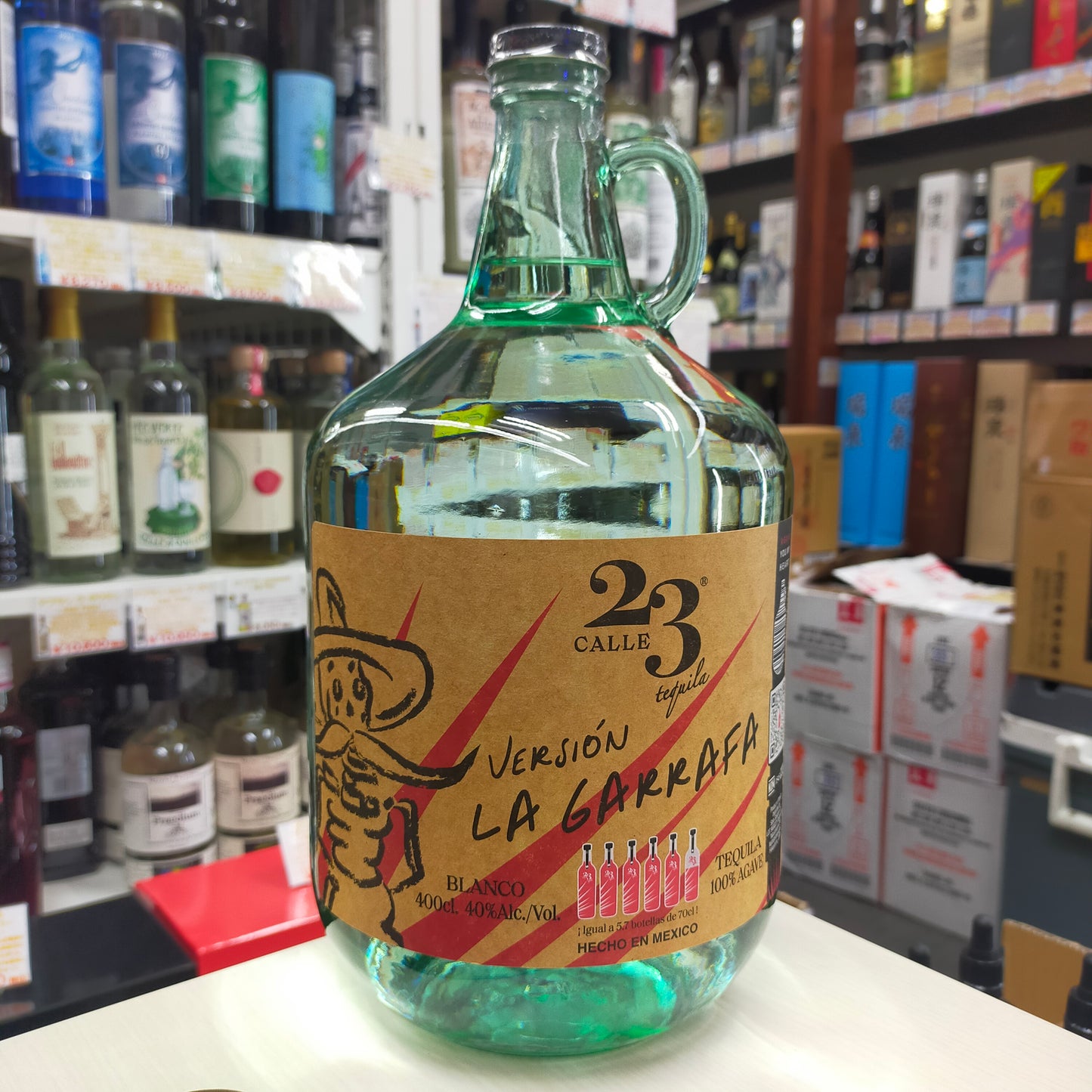 Calle23 カジェ23 テキーラ ラ ガラファ ブランコ 40度 4000ml