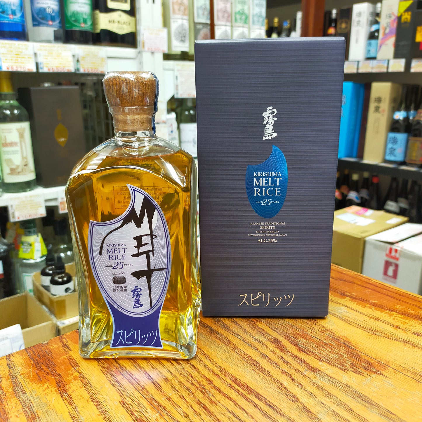 KIRISHIMA MELT RICE 25年 25度 700ml