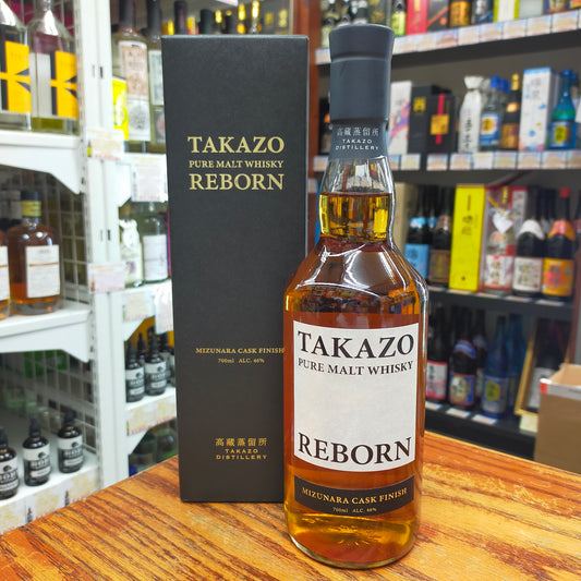 高藏REBORN PURE MALT WHISKY MIZUNARA CASK FINISH 46度 700ml