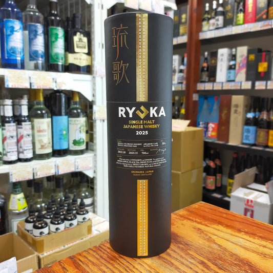 琉歌 SINGLE MALT JAPANESE WHISKY2025 58度 700ml