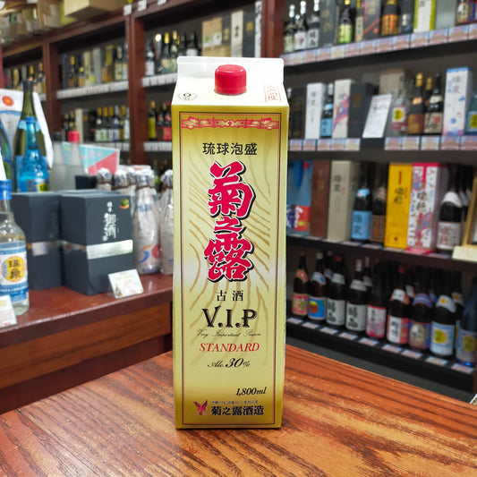 菊之露VIPスタンダードパック 30度 1800ml