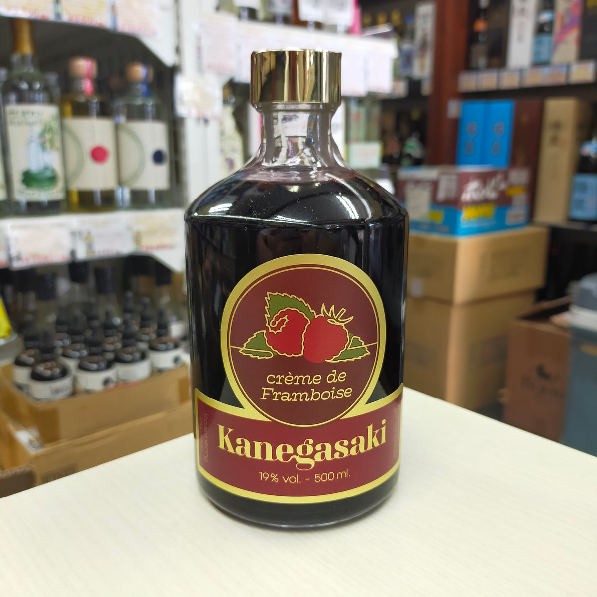 クレーム ド フランボワーズ 金ケ崎 creme de Framboise Kanegasaki 19度 500ml