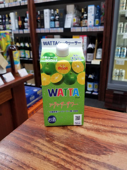 WATTA シークヮーサーサワー 25度 900ml