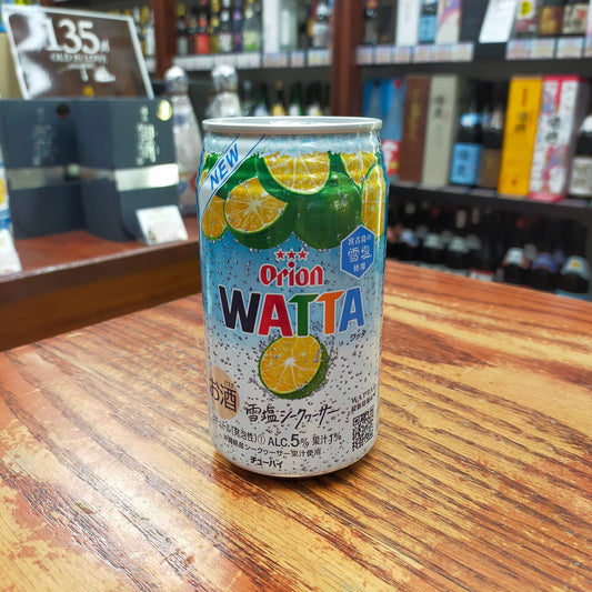 WATTA雪塩シークヮーサー 4度 350ml缶